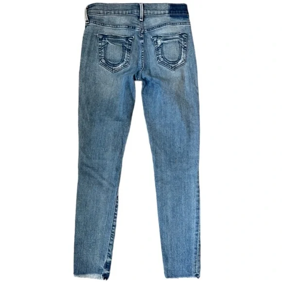 True Religion Women’s Casey Super Skinny Low Rise Jean - Picture 2 of 13